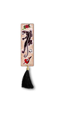 Black Panther Luxury Metal Bookmark