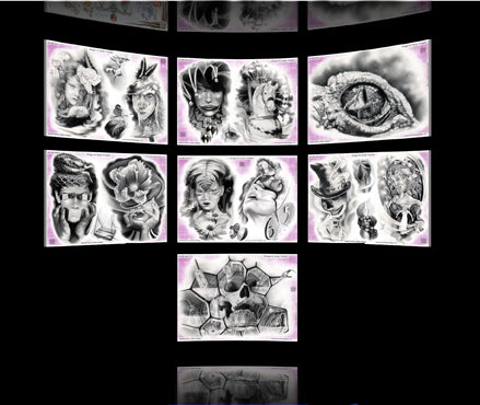 Black & Grey Realism Set