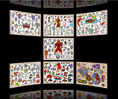 Quirky Robots Set