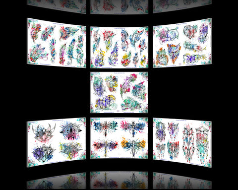 Dynamic Watercolour Set