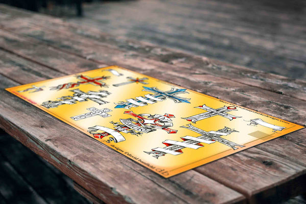 Crosses with Colour