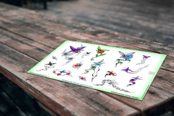 Butterflies in Flight Set