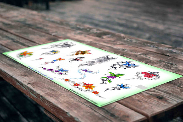 Butterflies in Flight Set
