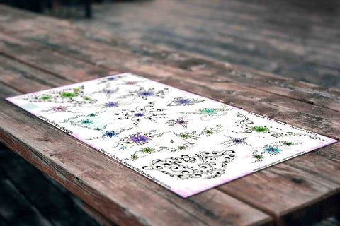 Flower Ornaments Set