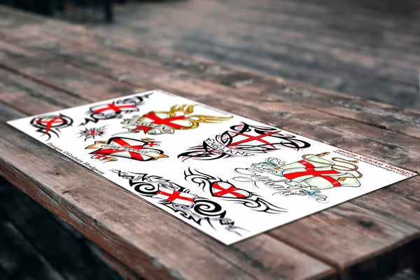 English Flags, Knights & Bulldogs