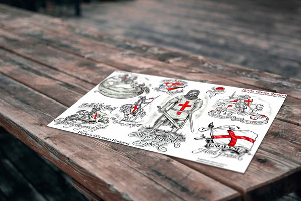 English Flags, Knights & Bulldogs