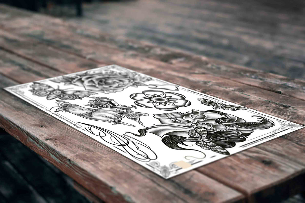Skulls & Macabre Tattoo Designs by Hannibal | Jenny Clarke Design