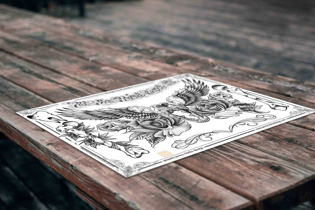 Skulls & Macabre Tattoo Designs by Hannibal | Jenny Clarke Design