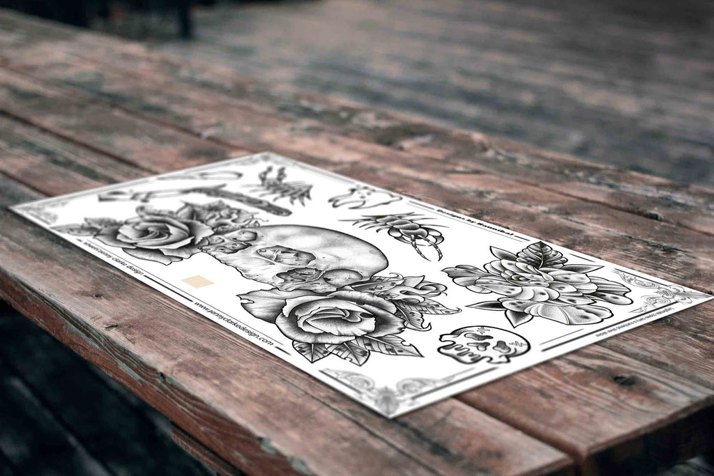 Skulls & Macabre Tattoo Designs by Hannibal | Jenny Clarke Design
