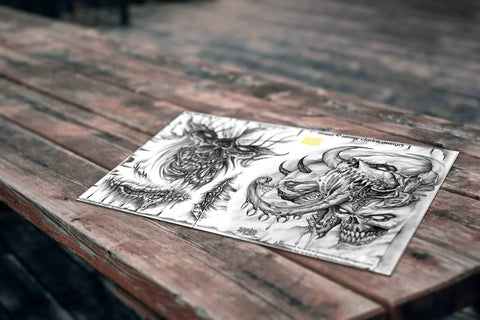 Black & Grey Horror