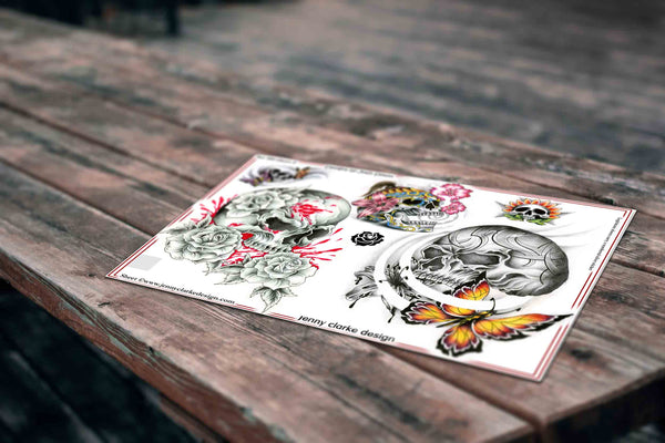 Themed Skulls Set