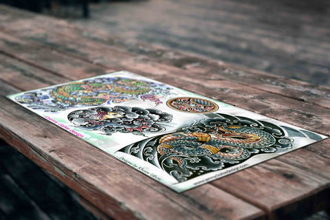 Thai, Green Border Set