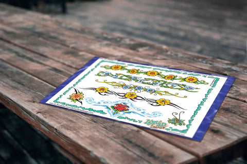 Bright Flowers, Suns & Moons