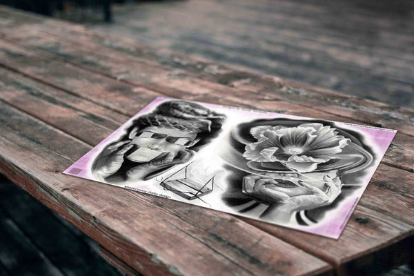 Black & Grey Realism Set